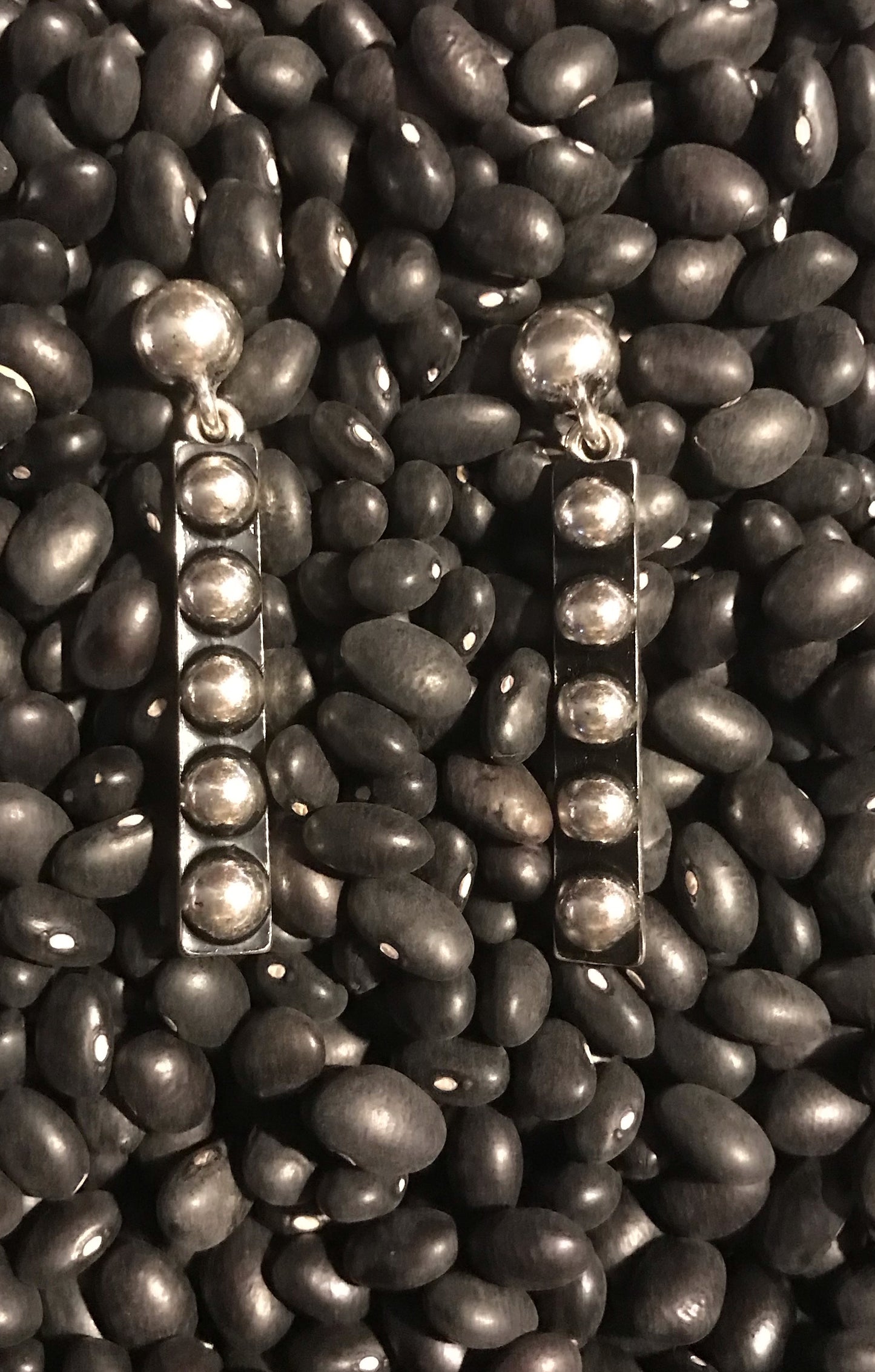 Medium Straight Bubble Earrings
