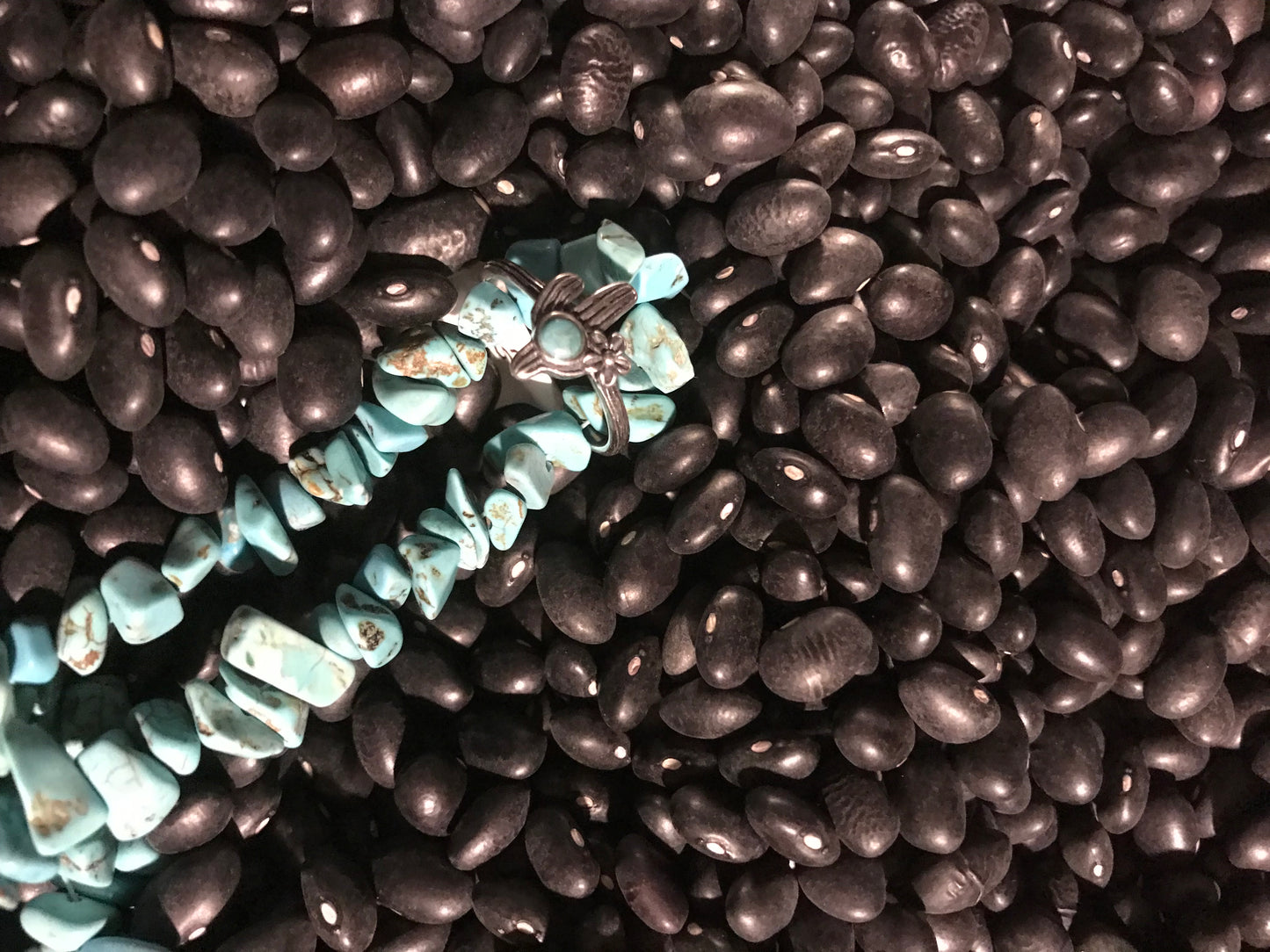 Small Sterling Cactus Ring w/stone