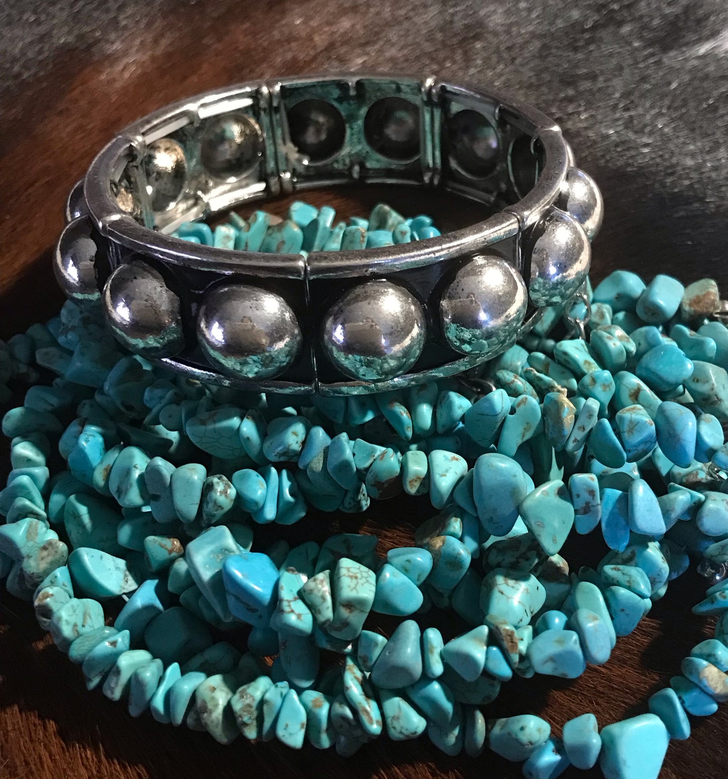 Large Bubble Stretch Bracelet