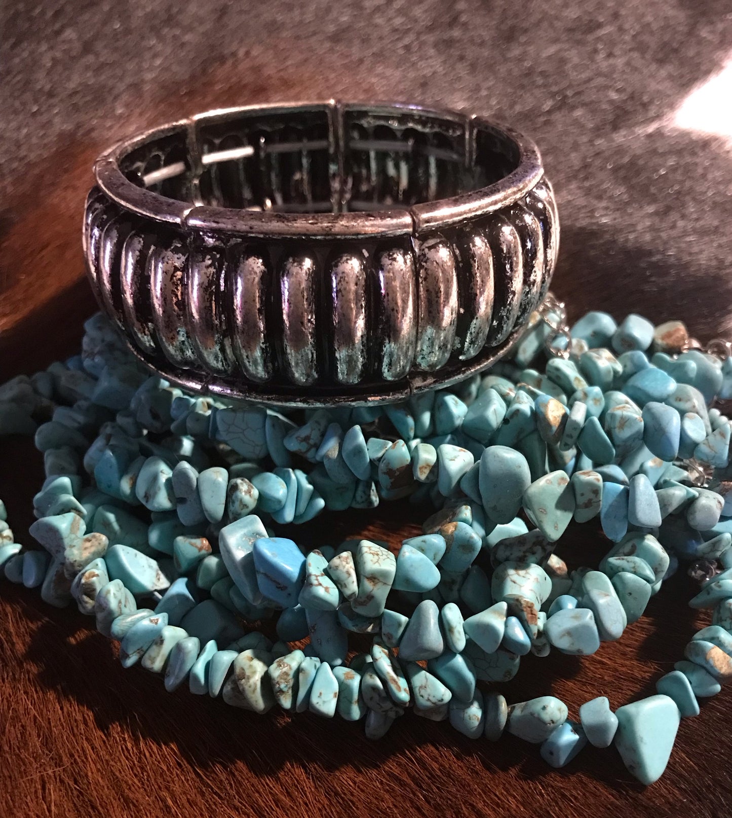 Large Torpedo Stretch Bracelet