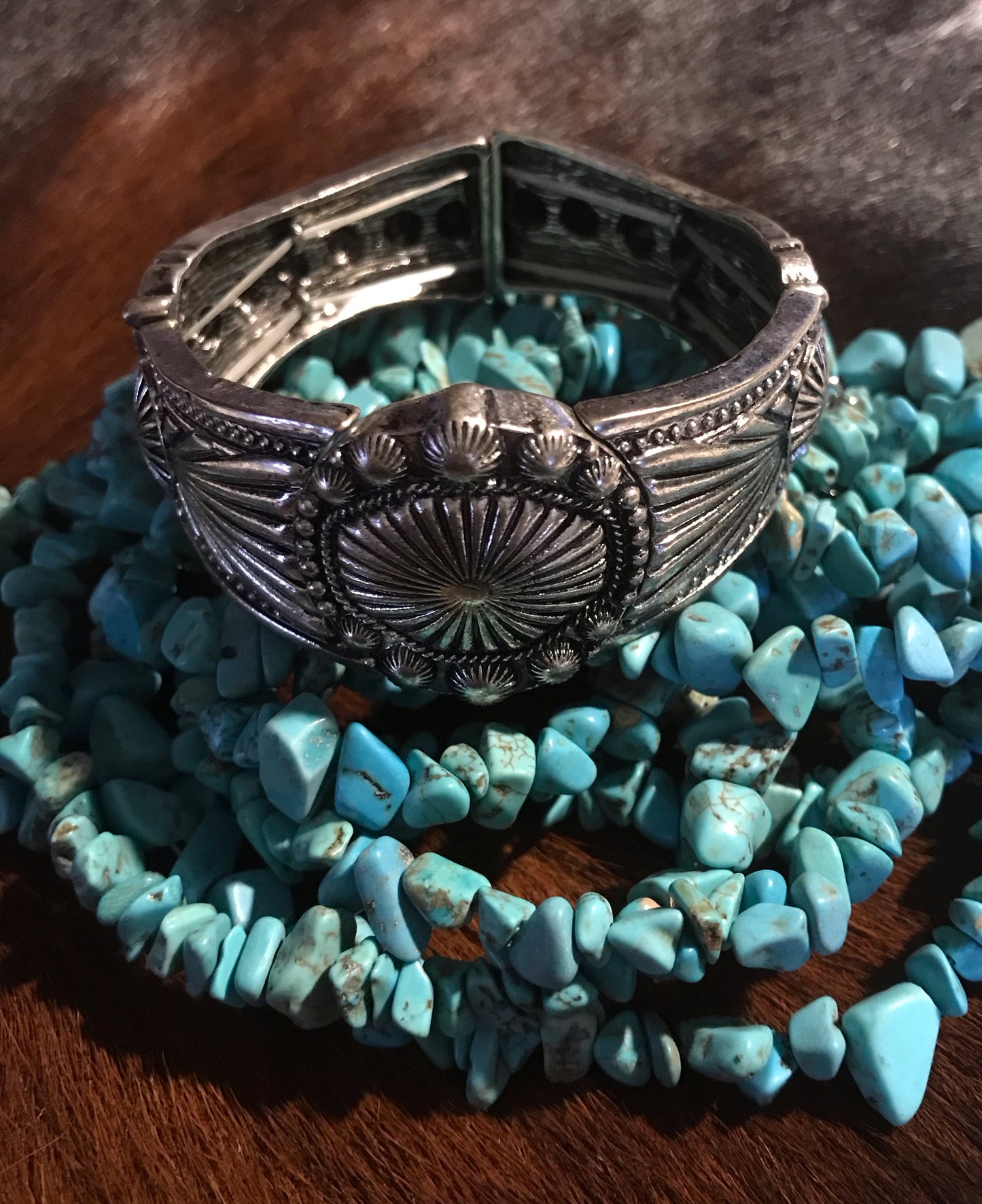 Concho Stretch Bracelet