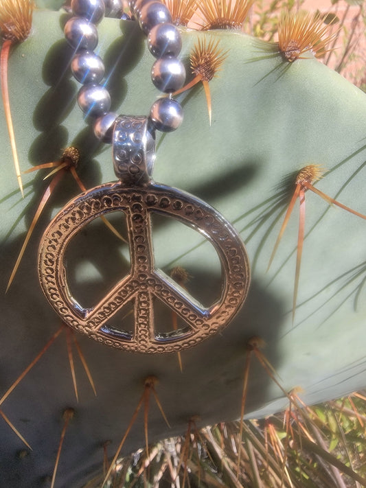 Peace Sign Pendant