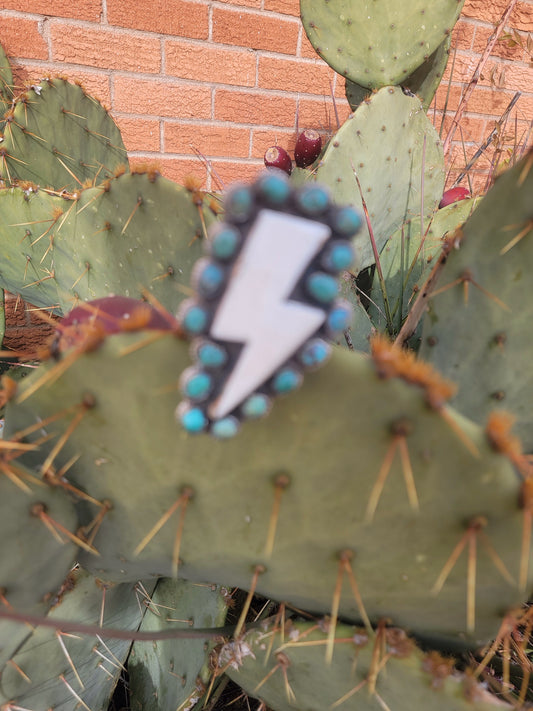 Lightning Bolt Ring (large!!)