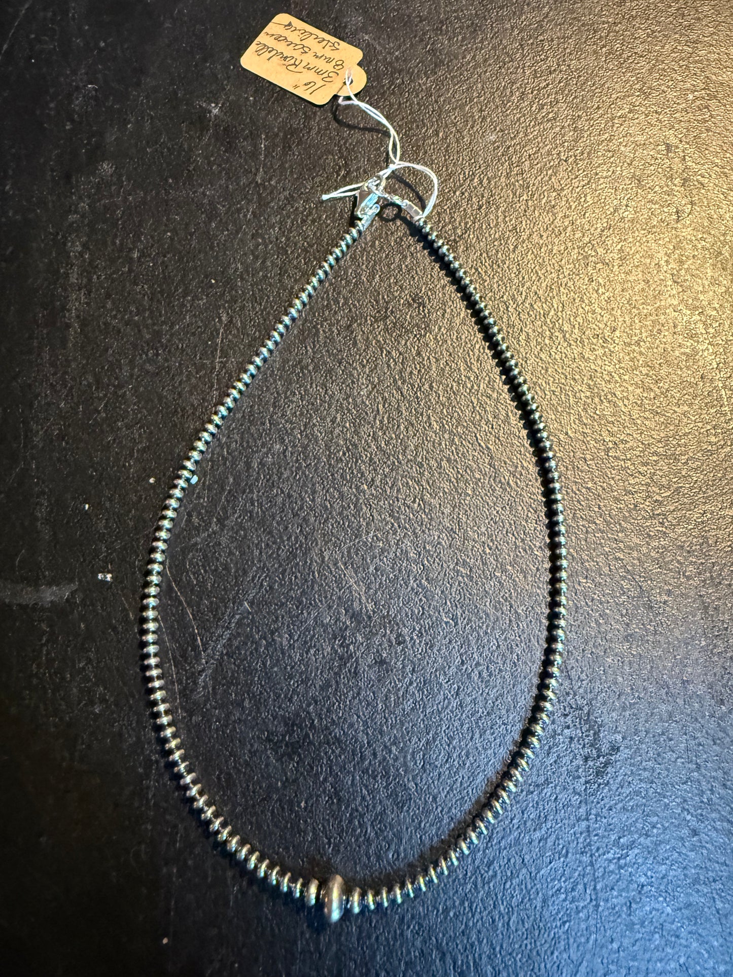 Rondell 3mm with 8mm Rondell 16”